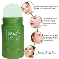 Green Tea Cleansing Mask Purifying Clay Stick Shine Kulture 